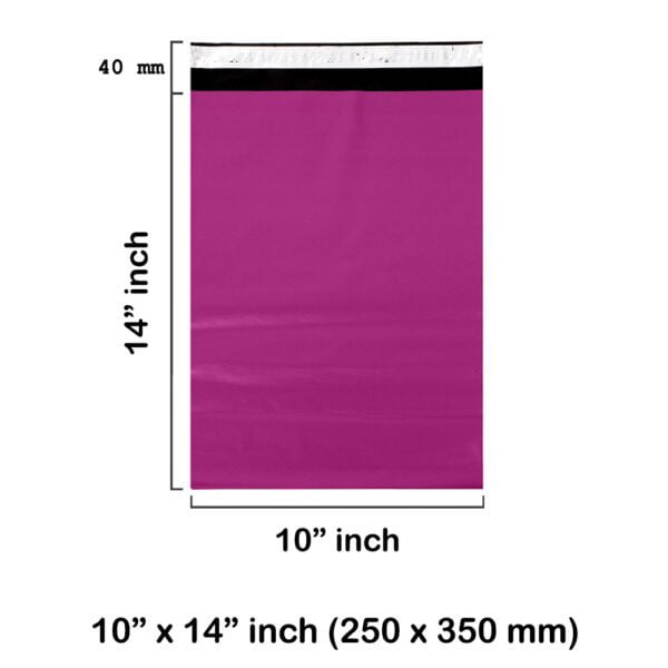10 x 14″ inch Pink Mailing Bags
