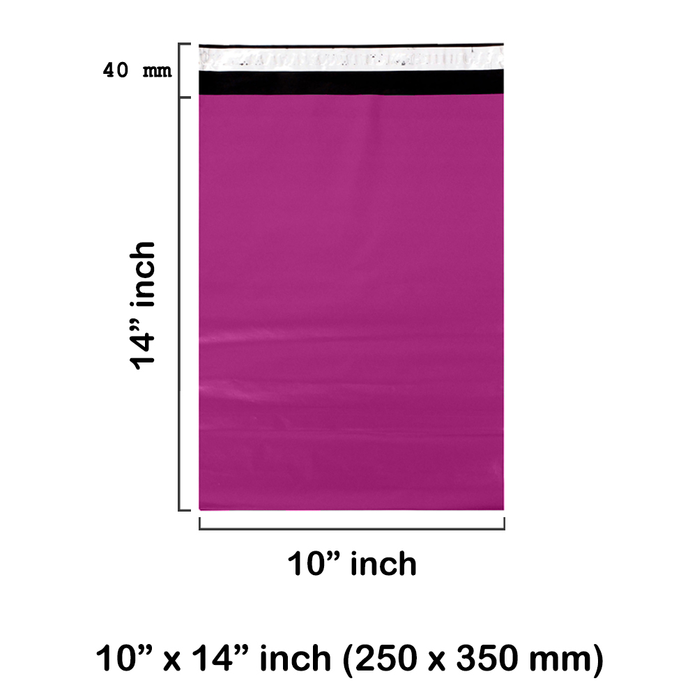 10 x 14″ inch Pink Mailing Bags