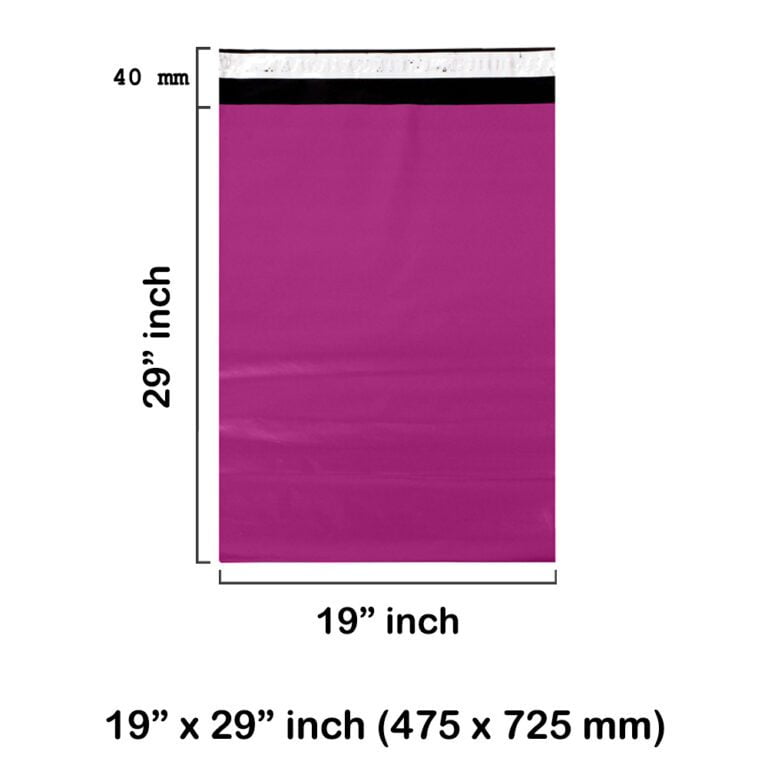 19 x 29″ inch Pink Mailing Bags