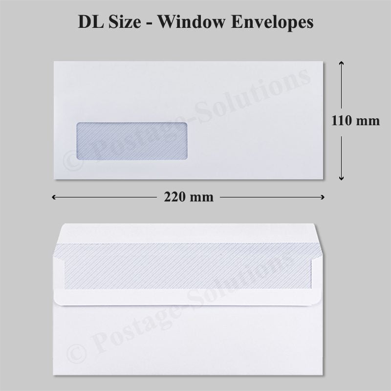 Window Envelope Sizes