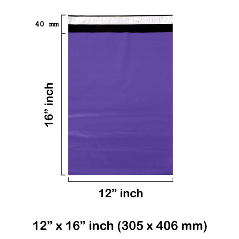 12 x 16″ inch Violet Mailing Bags
