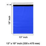 13 x 19″ inch Blue Mailing Bags – 330 x 475 mm