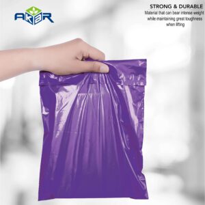 Purple mailing bags
