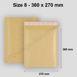 AKAR - H/5 Size 8 270mm x 360mm Bubble Padded Envelopes - cheap padded envelopes