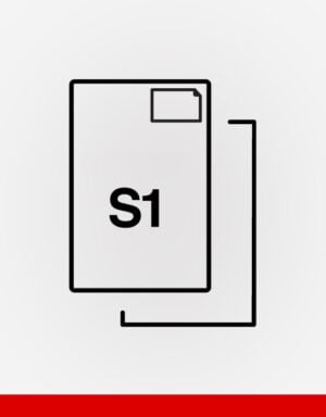 SINGLE INTEGRATED LABELS 96MM X 64MM - GOOD QUALITY