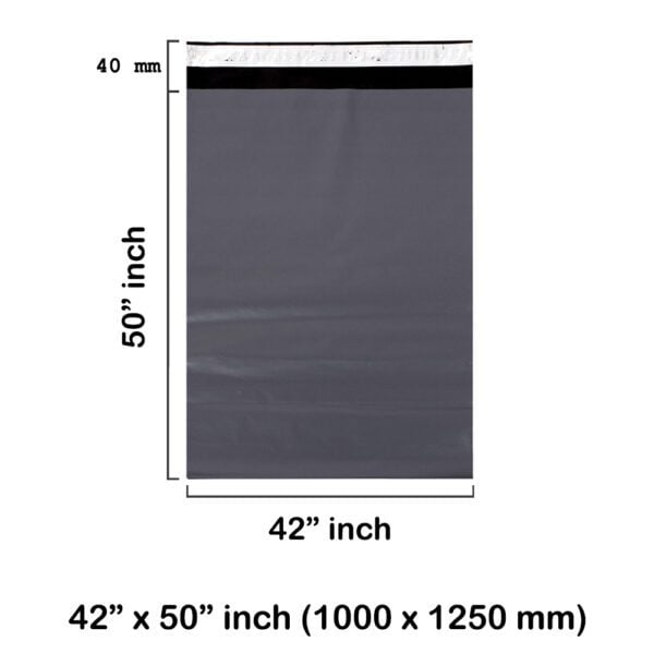 Grey Mailing Bags 42 x 50 Inches 1000 x 1250 mm – 55 Microns