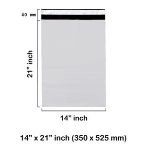14X21″ inch White Mailing Bags