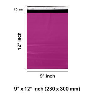 9x12 - pink mailing bags