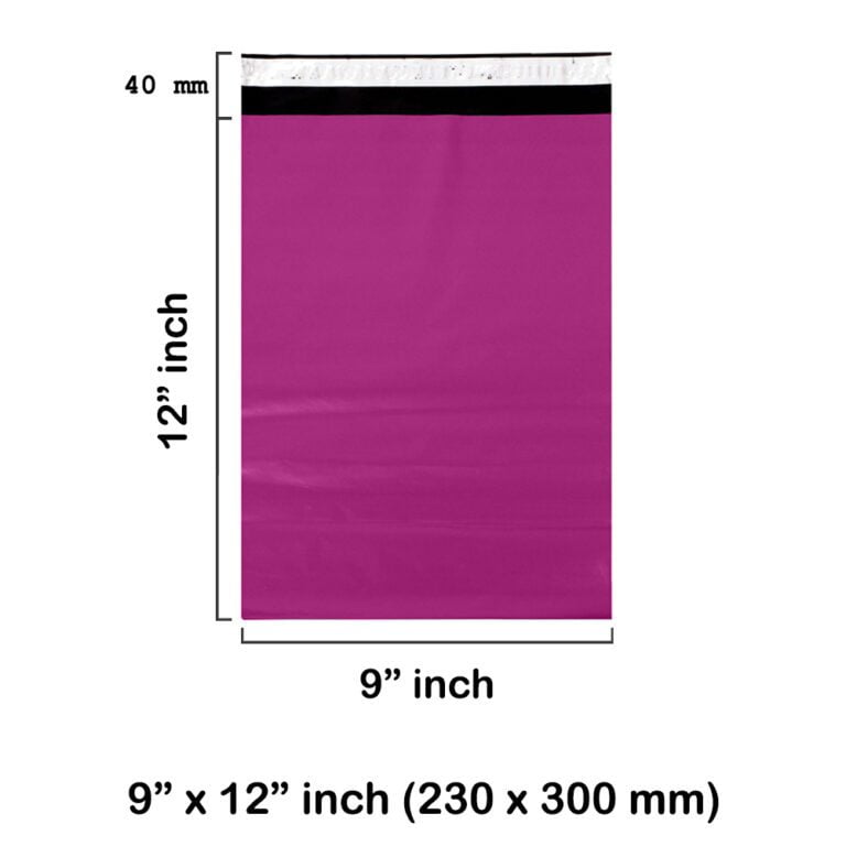 9x12 - pink mailing bags