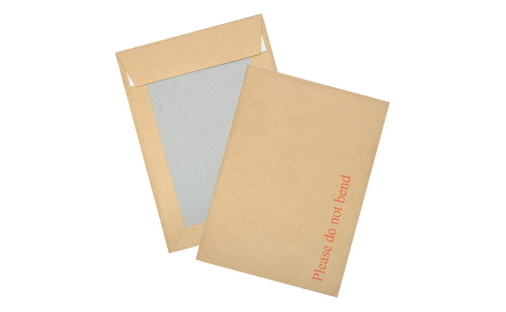 Board backed envelopes