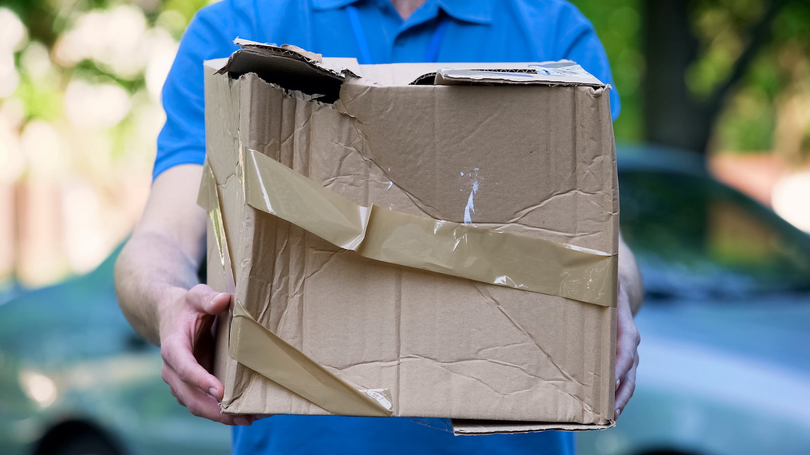 Postal Boxes Damaged