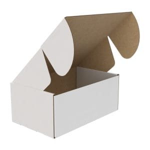 Postal Boxes (White) - 254x152x102mm (10 x 6 x 4 inches)