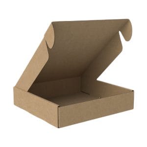 Die Cut Boxes (Brown) - 252 x 240 x 53 mm (10 x 9.5 x 2 inches)