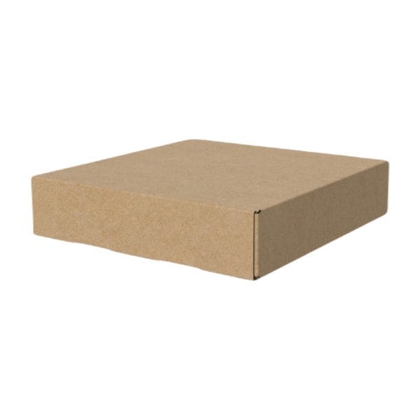 Die Cut Boxes (Brown) - 252 x 240 x 53 mm (10 x 9.5 x 2 inches)