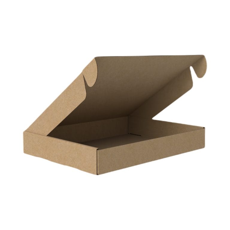 Die Cut Boxes (Brown) - 350 x 260 x 50 mm (14 x 10 x 2 inches)- Pack of 5