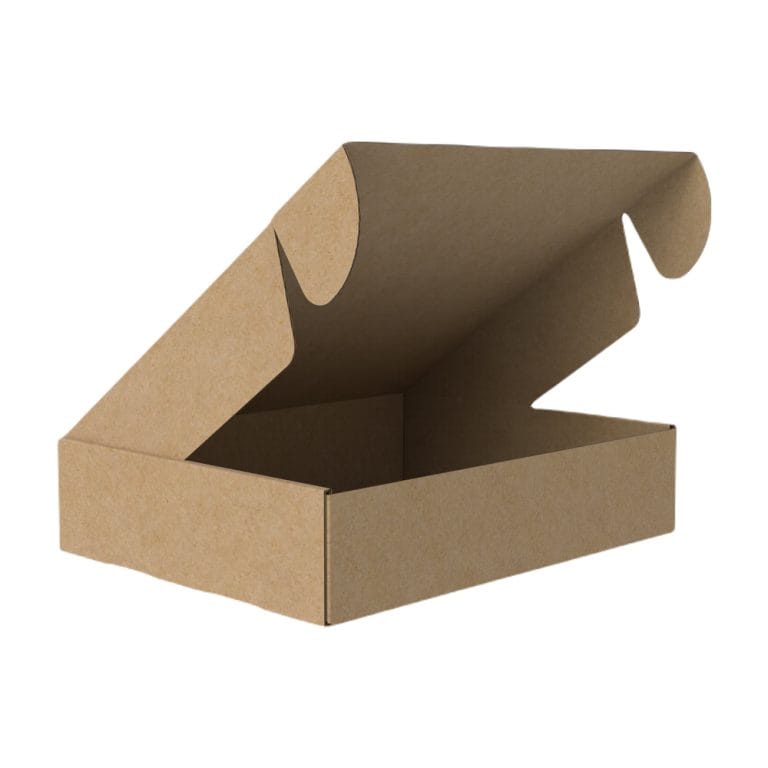 Die Cut Boxes (Brown) - 360 x 280 x 80 mm (14 x 11 x 3 inches) - Pack of 5