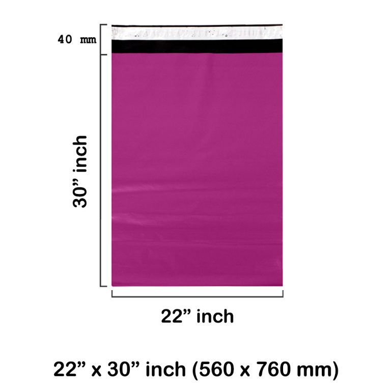 Pink mailing bag-22x30