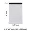 6.5 x 9″ inch White Mailing Bags