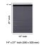 Grey Mailing Bags 14 x 21 Inches – 350 x 525 mm – 55 Microns