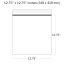 12.75" x 12.75" Plain Grip seal Bags (Clear) G13