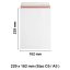 A5 C5 White All Board 229mm x 162mm Envelopes - Pocket Style