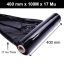 BLACK PALLET STRETCH SHRINK WRAP CAST PACKING CLING FILM - 400mm x 100M x 17Mu