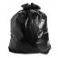 Black HEAVY DUTY 160G - 40 Mu Refuse Sacks Bin Liners Rubbish 18" x 29" x 39" inch Size Bags
