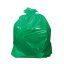 Green HEAVY DUTY 160G - 40 Mu Refuse Sacks Bin Liners Rubbish 18" x 29" x 38" inch Size Bags