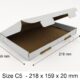 ROYAL MAIL PIP Boxes  (White) - Size C5/A5 - 218 x 159 x 20 mm