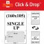 INTEGRATED LABELS 160MM X 105MM FOR Royal Mail Click & Drop - GOOD QUALITY